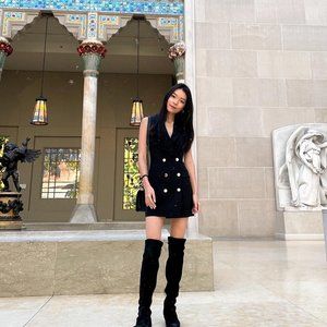 Revolve Superdown Sleeveless Waistcoat Mini Dress